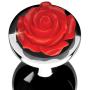 Booty Sparks Red Rose Anal Plug, Medium