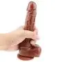 Sex Talk 3PC Brown Dildo Vibrator And Anal Waterproof Flexible Huge Penis With And Strong Suction Cup Sex Product Toy For Women Sex Talk 3PC Brown Dildo Vibrator And Anal Waterproof Flexible Huge Penis With And Strong Suction Cup Sex Product Toy For Women