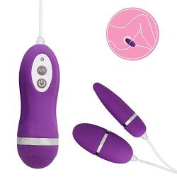 Sexbaby 10 Frequency Double Eggs Vibrator Bullet Vibes Waterproof Sex Toys Massager for Women