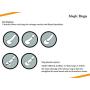 Penis Ring Set for Men - Adult Toys for Couples - Sex Enhancer Ring - Silicone Cock Rings for Longer Orgasm - Black