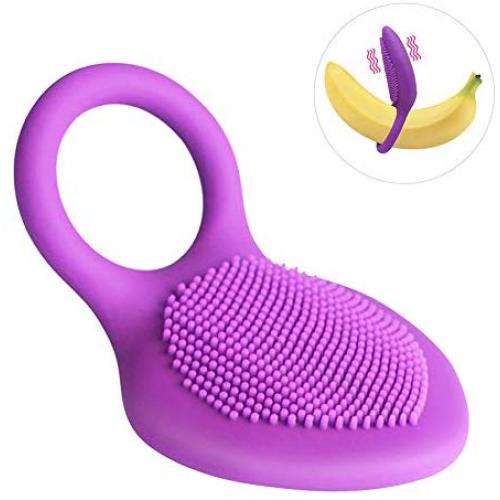 Romi Vibrating Rechargeable Waterproof Lock Fine Ring For Men and Women Couples Sharing Orgasm Stimulate The Clitoris And Vagina Massage Sex Toys