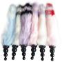 RITER Cosplay Adullt Six Toy Plug Fox Tail Stopper Amal Love Gift for Women Couples