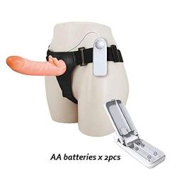 UOFFF Lifelike Electric Strápòn for Men Smooth Hòllow Adjustable Hárness with Soft Hole Size Pleasure Wonderful Relax Toy