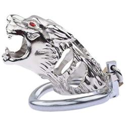 GKWJD-Chástí-ty Belt Cock Lock Ergonomic Design Coň-fińement T-Shirt Stainless Steel Convenient Device - E037 (Size : 40mm)