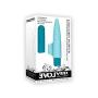 Evolved Love Is Back Unicorn Power Bullet Vibrator with Finger Sleeve, Blue