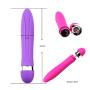 Luseeo Clǐtoral Suckǐng Vǐbrator Handheld Waterproof Portable Electric Vib Flower Massager, Facial Eye Mini Massager Purple