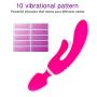 Wand Massager, Cordless Waterproof Massager for Body Muscles, Small Handheld Massager With 10 Powerful Modes, Quiet and Safe