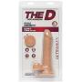 Doc Johnson The D - Slim D - 6.5" with Balls - Ultraskyn, Vanilla