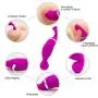 Cli^torial Sucking Toy for Women,12 Sucking Modes Tongue Vibrating Toy & Simulator with 24 Speed Vibration T-Shirt