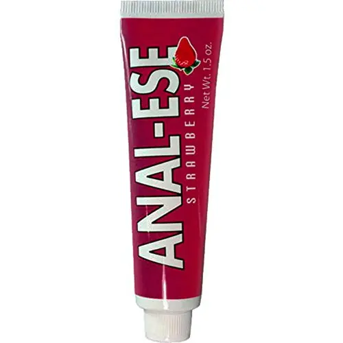 Nasstoys Anal Ese Anal Lubricant, Strawberry, 1.5 Ounce Nasstoys Anal Ese Anal Lubricant, Strawberry, 1.5 Ounce