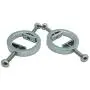 One Pair Heavy Nipple Clamps with Screw Adjustable Circle One Pair Heavy Nipple Clamps with Screw Adjustable Circle