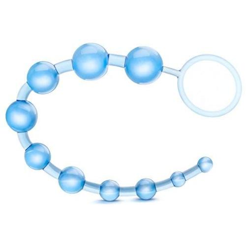 Smooth Crystal Glass Trainer Kit -B-ú-tt Plùgs -Back Massage Toys for Women (Blue)