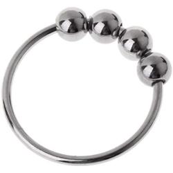 GUANGSHAN Stainless Steel Co~ck Pe~NIS Ring for Men Enhancer Prolong Séx Product