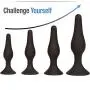 Anal Trainer Kit from Real Vibes - 4 Butt Plugs - Beginner Starter Set - Personal Lubricant - 100% Medical Grade Silicone - Hypoallergenic (Kit with 4.5g Lube) Anal Trainer Kit from Real Vibes - 4 Butt Plugs - Beginner Starter Set - Personal Lubricant - 100% Medical Grade Silicone - Hypoallergenic (Kit with 4.5g Lube)