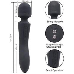 Portable Powerful Handheld Massage for Body Relaxation (Black)