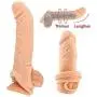 Big Extender Sheath Clock Sleeve Big Flesh 8INCH Big Extender Sheath Clock Sleeve Big Flesh 8INCH