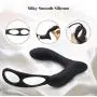 Vibrating Penis Ring, 3 in 1 Wireless Remote Control Prostate Massager with Ball Loop, 10 Speed Rechargeable Vibrator Stimulator Anal Sex Toys for Couple Play