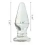 Alphapex 7.87 Inch Giant Glass Butt Plug Extra Huge Crystal Anal Plug Pleasure Bomb Plug Anal Trainer Anal Expander Training Sex Toy Alphapex 7.87 Inch Giant Glass Butt Plug Extra Huge Crystal Anal Plug Pleasure Bomb Plug Anal Trainer Anal Expander Training Sex Toy