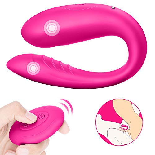 G-Spot Couples Vibrator for Clitoris Stimulation with 10M Remote Control,10 Suctions&Vibrations Nipple Anal Vagina Sucking Vibrator with Dual Motors,Adult Sex Toys for Women (Pink)