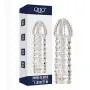 Love Fly Crystal Condom Cover Enlarger Extender Reusable Condom Sleeve Case Pumps Enlargers for Men Women and Couples New Love Fly Crystal Condom Cover Enlarger Extender Reusable Condom Sleeve Case Pumps Enlargers for Men Women and Couples New