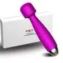 Cordless Electric Wand Massager G Spot Stimulation Vibrator for Women 100% Waterproof Rechargeable Powerful Massage Wand with 10 Speed Vibrating Patterns Muscle Aches Whisper Quite