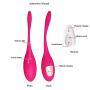 InvincibleFun Comfort Waterproof Vibrártor Rechargable Silicone Love Eggs Mini Interactive Massager Wand, 16 Speeds of Powerful Massager Personal Bullet Vibe Remote Control Scene Props Swell