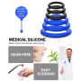 Silicone Cock Rings Set, Sexy Slave Stretchy Penis Rings for Longer & Harder Erection, Sex Toy for Men Couple(7pcs)