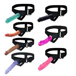 Koungyun Flesh Strápǒn Hárness Stráp ǒns Flexible Toys for Lésbián Pants Stráp ǒn Strapless for Hands-Free