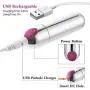 Best Bullet Vibrator, Rechargeable Bullet Vibe with 10 Settings, Super Strong Vibrating Bullet Toy for Women, Waterproof Clitoris Vibrator with Discreet Package (Silver) Best Bullet Vibrator, Rechargeable Bullet Vibe with 10 Settings, Super Strong Vibrating Bullet Toy for Women, Waterproof Clitoris Vibrator with Discreet Package (Silver)