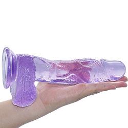 TTQQJJ 8.86 Inch Large Size Wand Lifelike Feel Toys - Blue - Xiaoxuewunianji