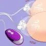 Zripool Remote Control 20 Speed Vibrantor Mode N-ipple Sucker Massage Toy Breast Pump Powerful Stimulator Sucking Cup for Wömén