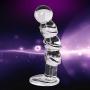 MXD 15.7cm Pull Beads Bǔtt Plug Smooth and Comfortable Glass Refrigerated and Warm Womens Massage Toys T-Shirt