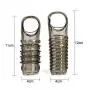 2 PCS/Set Silicone Reusable Pênis Sleeve Flexible Glans Sleeve Pênis Enlargement Extender for Men