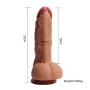 OrchidPavilion Bedding 8.66" Huge Long Massage Horse Toy Stick, Soft, Waterproof, Large Female Relaxation Toy Unisex