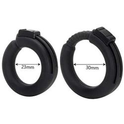 Taroi Adjustable C??k Ring Pênis Rings Delay éjacul-ation Silicone Adult Sêxy Products Toys for Men Sêxy Shop White/Black