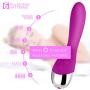 Wireless Personal Wand Massager, Cordless Rechargeable Waterproof Magic Mini Handheld Massager Powerful Multi-Speed Patterns Whisper Quiet Power Wand for Body Therapeutic