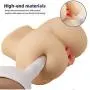 3D Realistic Sex Doll Male Masturbator Pussy Ass Adult Sex Toys for Men Hands Free Pleasure Pussycat Love Doll with Vagina and Anal Butt Mini Size