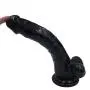 10.23 Inch Flesh Realistic Soft-DîLdɔ Women Massager (Color : Black)
