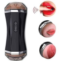 Riliy- Male Exèrcǐsè Training USB Electric Voice Mǎssǎger Tool with Headphone Mode Couple Best Gift