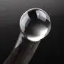 Wowlife Bent Graduate Glass Massager Anal Plug Curve Shape P Spot & G spot Stimulator Crystal Butt Plug Personal Massager Flirt Dildo Dong Penis Anal Toy