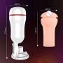 kanersty 7 Frequency Male Electric Heating Automatic USB with Intelligent Voice Realistic Cup Toy for Men