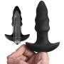 Zripool Soft Silicone Amal Vibrantors Vibrating Butt Plùg Massager ŝe-x Toys Waterproof for Men Women