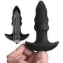 Zripool Soft Silicone Amal Vibrantors Vibrating Butt Plùg Massager ŝe-x Toys Waterproof for Men Women