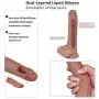Role-Playing Realistic Male Torso Mold Realistic Texture Vitality Stick Massager Soft and Flexible Silicone Massager (Color : Brown) Role-Playing Realistic Male Torso Mold Realistic Texture Vitality Stick Massager Soft and Flexible Silicone Massager (Color : Brown)