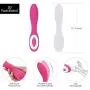 Pure Love G-Spot Silicone Vibrator Pink, Rechargeable, Water-Resistant and Multi Function, Adult Sex Toy Pure Love G-Spot Silicone Vibrator Pink, Rechargeable, Water-Resistant and Multi Function, Adult Sex Toy
