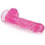 WYSXQ 8.26 Inch Soft Silicone Dî`Ld.ɔS Strong Suction Cup (Pink) Baofubaomei