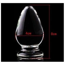 Nearbaby Crystal Glass Anal Plug Adult Toys Sex Toys for Women/man