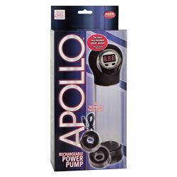 California Exotic Novelties Apollo Rechargeable Power Pump, Clear