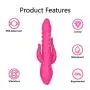 Shcasa G-Spot Vibrator with 7 Vibration Modes for Women- Women Vibrator Toy with Rolling Pearl - Medical Silicone Dildo Vibrator Clit Stimulator for Women- Rose Shcasa G-Spot Vibrator with 7 Vibration Modes for Women- Women Vibrator Toy with Rolling Pearl - Medical Silicone Dildo Vibrator Clit Stimulator for Women- Rose