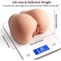 Male Masturbators with Lifelike Vagina Pussy Ass for Men Masturbation Vagina Anal Sex, 3D Realistic Masturbator Dual Ends for Intense Stimulating Suction Adult Toys with 2 Holes (6.85 pounds)